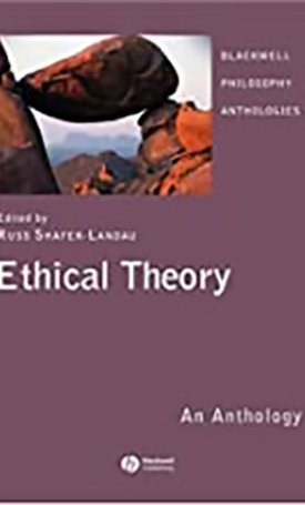 Ethical Theory - An Anthology